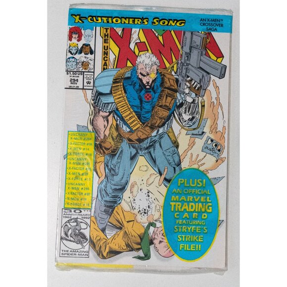 Marvel X-Men Comic Issue #294 Uncanny X-Cutioners Song Crossover Saga w/ Trading - Picture 1 of 9